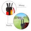 CaoXiong 6 Pack Golf Club Bag Clips On Putter Clamp Holder Organizer Durable Putting Clip Golf Accessories Ball Marker for Men Women Golfer view 4