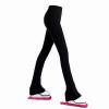 LIUHUO Figure Skating Pants Girls Fleece Practice Leggings Teens Skating Trousers Black view 1