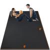 Large Exercise Mat 8'x5'x7mm Workout Mat for Home Gym Mats Exercise Gym Flooring Rubber Fitness Mat Large Yoga Mat Cardio Mat for Weightlifting, Jump Rope, MMA, Stretch view 2