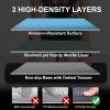 Large Exercise Mat 8'x5'x7mm Workout Mat for Home Gym Mats Exercise Gym Flooring Rubber Fitness Mat Large Yoga Mat Cardio Mat for Weightlifting, Jump Rope, MMA, Stretch view 4