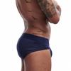 Familyhouse Men's Cotton Stretch Briefs Underwear U Convex Brief Bulge Pouch Underpants Knickers (Navy Blue,XL) view 3