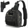 DBTAC Tactical Personal Defense Bags & Packs | 8L Tactical Bag Shoulder Chest Pack with Sling for Concealed Carry, Range, Travel, Hiking, Outdoor Sports (Charcoal Camo) view 1