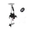 AQUOS Haswing CaymanT 12V 55LB 26in. Shaft Transom Electric Trolling Motor  Includes Wireless Remote for Fishing Boats in Saltwater & Freshwater view 1