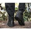 hongrenamz Men's Walking Trainers Hiking Trekking Shoes Lightweight Breathable High Rise Outdoor Boots Black-EU43 view 4