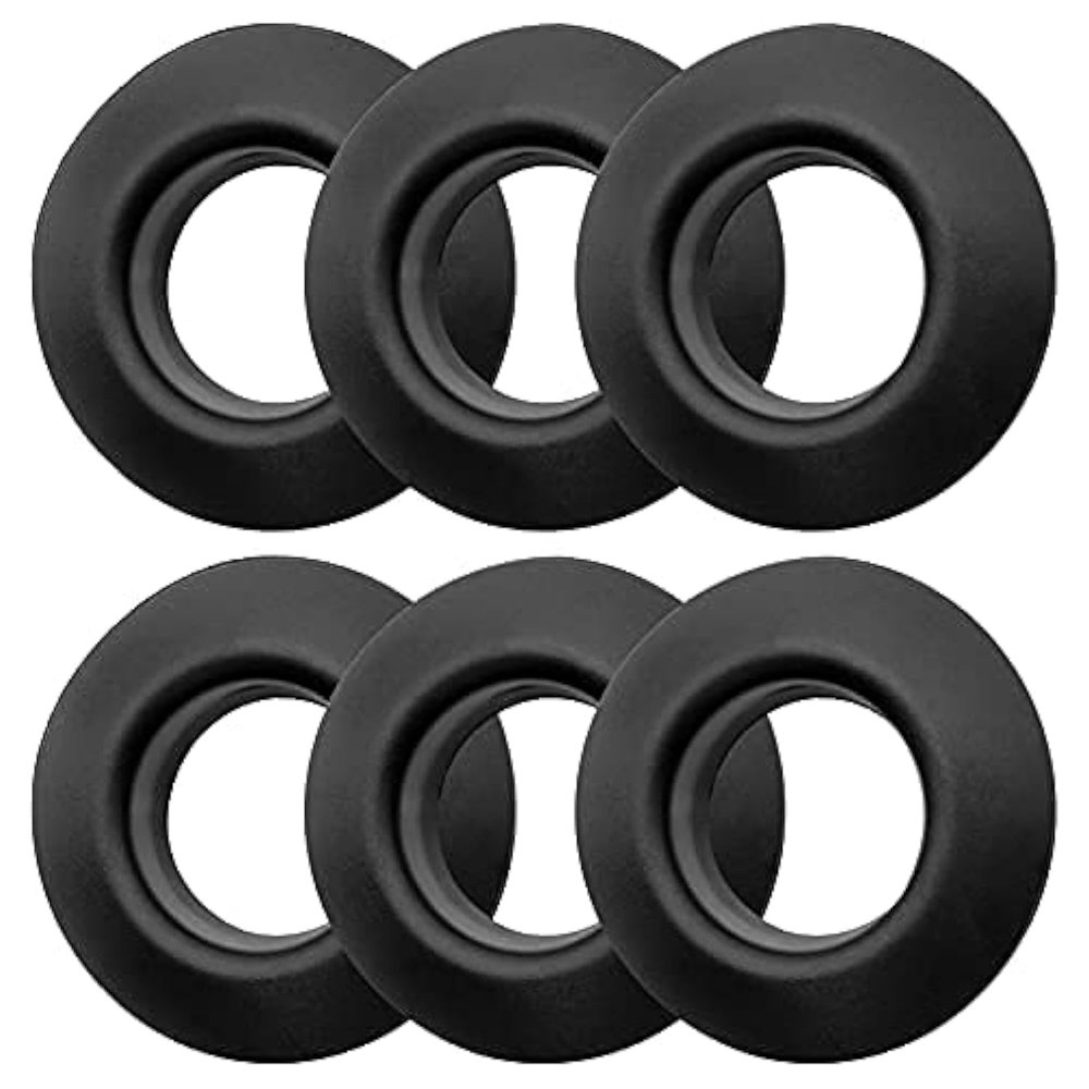 AQEENURA 6 Pack Kayak Paddle Drip Rings for Kayak Canoe Rafting Paddles Shaft Universal Kayak Durable Splash Guards Paddle Accessories
