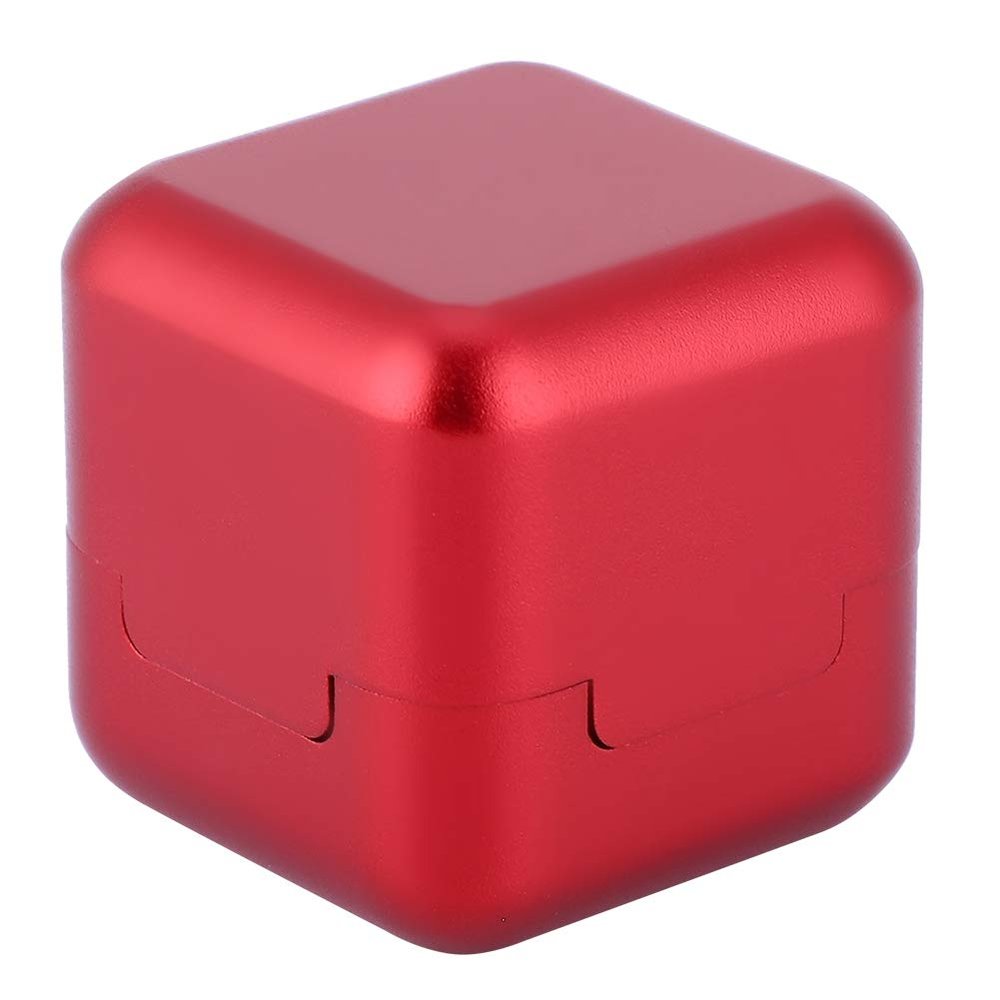 Aluminum Billiard Chalk, Cues Tip Chalk Holder Billiard Pool Chalks Carrier Case for Tournaments, Bars, Home(Red)