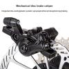 Alvinlite Bike Disc Brake Kits, Bike Brake Levers Conversion Kit Mechanical Front and Rear Brake Caliper Rotor Sets for Mountain Bicycle Folding Bike view 3