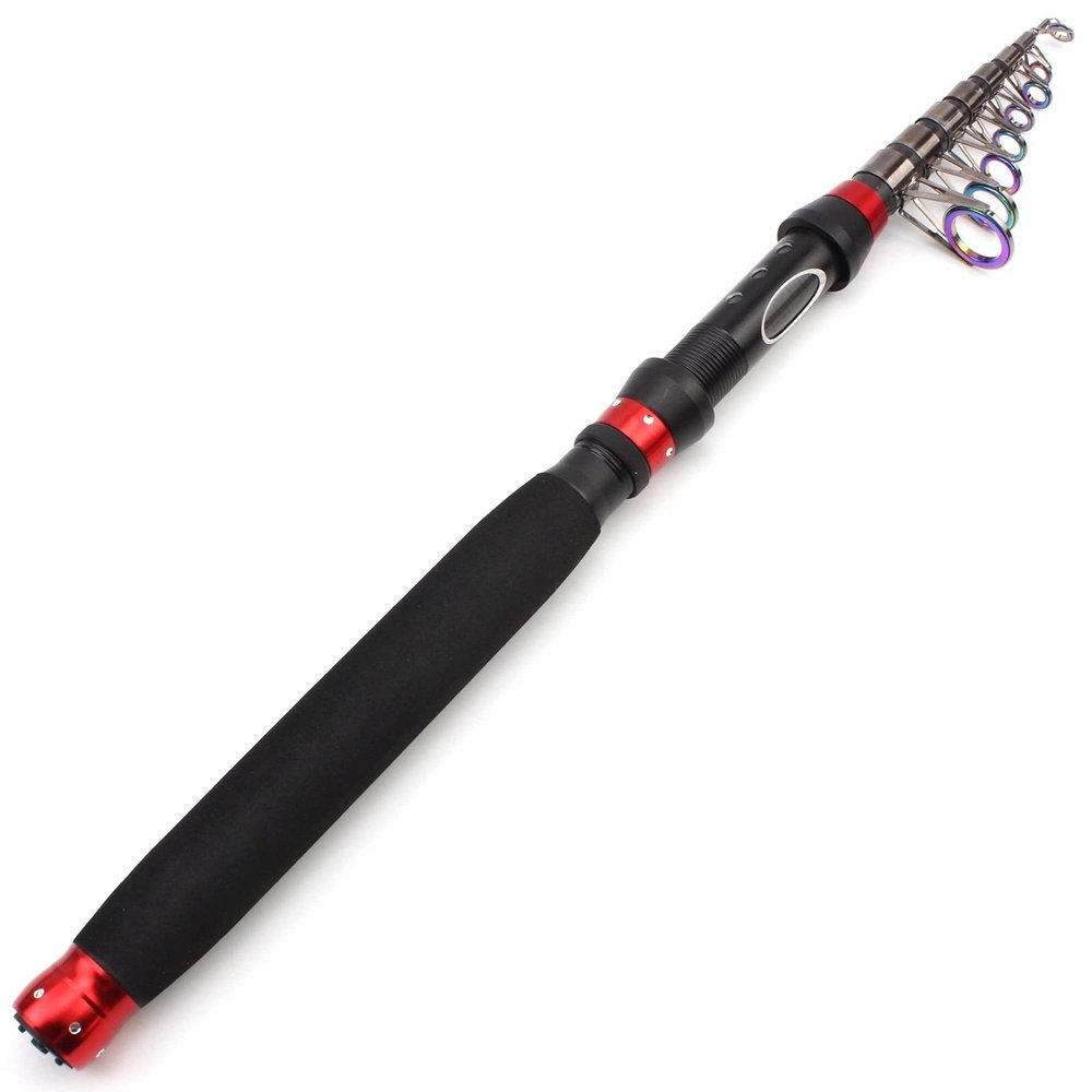 High-Carbon Sea Fishing Rod, Extended EVA Handle Rotating Fishing Rod, Trout Rod, Long-Range Bait Rod, Bait Weight 10-50g, Carp Fishing Travel Fishing Tackle Pesca1.8m-3.0m ZYHYD (Size : 1.8m)