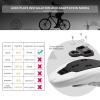 SAVADECK Road Bike Pedals, Aluminum Alloy Pedals with Cleats for Shimano/Look System, 9/16 Inch Self-Locking Clipless Pedals for Road Bike Race Bike MTB Spin Bike view 4
