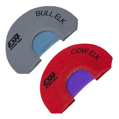 ESH Bull Elk Call & Cow Elk Call Realistic Diaphragm Style Mouth Calls Double Reed Bull Elk Calls for Hunting Compact Bugling Bull Elk Calls for Beginner & Pro Hunters Elk Hunting Calls