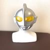 happy happy Ultraman Mask for Christmas Costume,Character Cosplay Half Face Masks Masquerade Party Ultraman, Silver, Free Size view 2