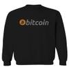 0366. Vintage Bitcoin Crypto Currency Logo BTC Coin Trader Hold IT Men's Crewneck Sweatshirt (Black X-Large) view 1