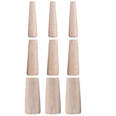 Wooden Plug, 9 Pcs Marine Emergency Plug,Safety Wooden Plug Leaks Stop Plug Accessory for Marine Boat Yacht Sailing Fishing