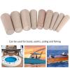 Wooden Plug, 9 Pcs Marine Emergency Plug,Safety Wooden Plug Leaks Stop Plug Accessory for Marine Boat Yacht Sailing Fishing view 4