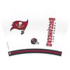Tervis Made in USA Double Walled NFL Tampa Bay Buccaneers Arctic Insulated Tumbler Cup Keeps Drinks Cold & Hot, 16oz, Clear view 2