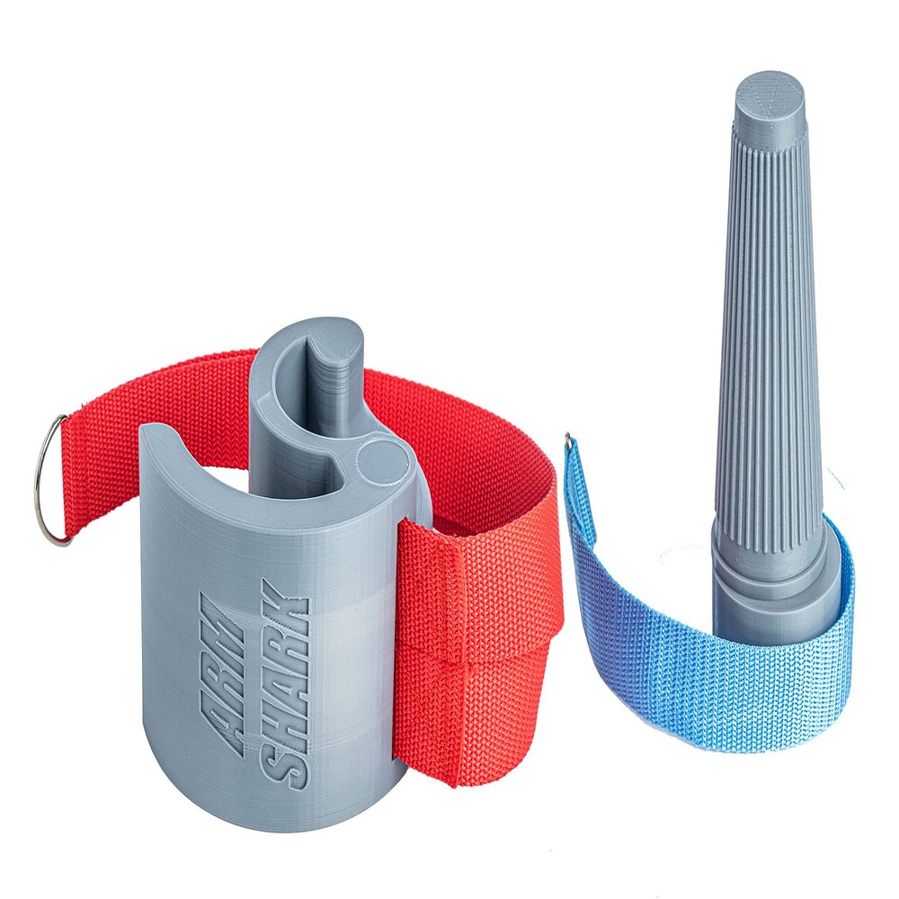 Arm Shark Arm Wrestling Exercise Handle 2 Set (Wrist Monster-Eccentric, Cone) Finger Fat Grip Strength Forearm