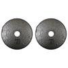 Ader Standard 1" Hole Cast Iron Weight Plate Pair- 5LB, Gray view 2