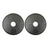 Ader Standard 1" Hole Cast Iron Weight Plate Pair- 2.5LB, Gray view 2