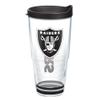 Tervis NFL Las Vegas Raiders - Arctic Made in USA Double Walled Insulated Tumbler Travel Cup Keeps Drinks Cold & Hot, 24oz, Classic view 1