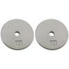 Ader Standard 1" Hole Cast Iron Weight Plate Pair- 10LB, Gray view 1