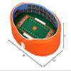 StadiumSpot Oval Dog Bed (Clemson, Medium) view 4