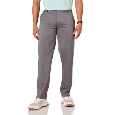 Amazon Essentials Men's Straight-Fit All-Day Stretch Golf Pant, Grey, 33W x 32L