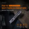 Fenix PD36 TAC 3000 Lumen Tactical Flashlight Bundle with Pressure Switch, Mount and LumenTac Organizer view 3