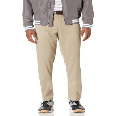 Amazon Essentials Men's Slim-Fit Stretch Golf Pant, Khaki Brown, 31W x 28L