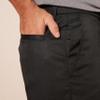Amazon Essentials Men's Classic-Fit Stretch Golf Shorts with Moisture-Wicking, Active Waistband, Black, 36 view 4