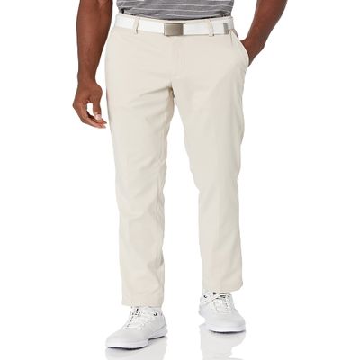 Amazon Essentials Men's Slim-Fit Stretch Golf Pant, Light Beige, 31W x 28L