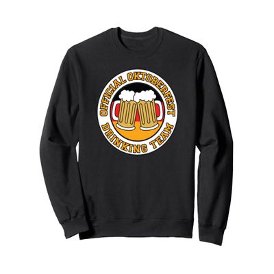 Official Oktoberfest Drinking Team Beer German Flag Colors Sweatshirt