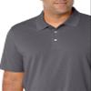 Amazon Essentials Men's Golf Polo Shirt, Moisture-Wicking Quick Dry, Short Sleeve, Dark Grey Heather, X-Large view 3