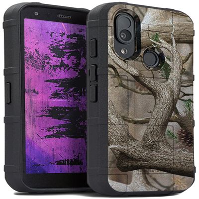 Nakedcellphone Case for CAT S62 PRO Phone, Special Ops Tactical Armor Rugged Shield Protective Cover - Camo