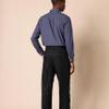 Amazon Essentials Men's Classic-Fit Expandable-Waist Pleated Dress Pant, Black, 38W x 30L view 2