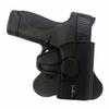 Bama Belts and Leathers Taurus Millennium PT-111 G1 & G2 Polymer Holster Paddle Adjustable Quick Release Right Hand view 2