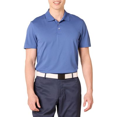 Amazon Essentials Men's Golf Polo Shirt, Short Sleeve, Slim-Fit, Quick-Dry, Washed Blue, X-Small