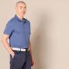 Amazon Essentials Men's Golf Polo Shirt, Short Sleeve, Slim-Fit, Quick-Dry, Washed Blue, X-Small view 3