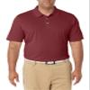 Amazon Essentials Men's Golf Polo Shirt, Moisture-Wicking Quick Dry, Short Sleeve, Rich Burgundy, Large view 1