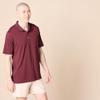 Amazon Essentials Men's Golf Polo Shirt, Moisture-Wicking Quick Dry, Short Sleeve, Rich Burgundy, Large view 2
