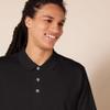 Amazon Essentials Men's Golf Polo Shirt, Moisture-Wicking Quick Dry, Short Sleeve, Black, X-Small view 4