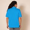 Amazon Essentials Men's Golf Polo Shirt, Quick Dry, Short Sleeve, Bright Blue, XX-Large view 4