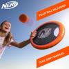 NERF Trampoline Paddle Ball and Flying Disc Set, Indoor Outdoor Game for Two view 3