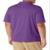 Amazon Essentials Men's Golf Polo Shirt, Moisture-Wicking Quick Dry, Short Sleeve, Purple Heather, X-Large view 2