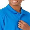 Amazon Essentials Men's Golf Polo Shirt, Short Sleeve, Slim-Fit, Quick-Dry, Metallic Blue, Small view 4