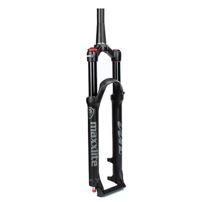 Jejy Rebound Adjust 26/27.5/29 Air Suspension Forks MTB, Manual Lockout/Remote Lockout Straight/Tapered Tube Mountain Bicycle Front Fork (Color : Tapered Manual Lockout, Size : 27.5)