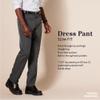 Amazon Essentials Men's Slim-Fit Flat-Front Dress Pant, Navy, 42W x 29L view 2