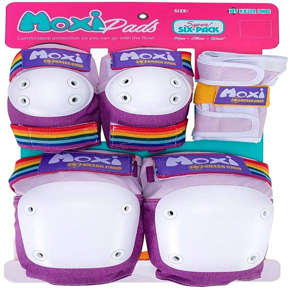 Quad Roller Skating Moxi Pads (XXL, Lavender)
