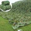 LGLFDJ Camo Netting with Mesh Backing, Woodland Jungle Camouflage Netting Cover for Excellent for a One-Person Ground Blind Outdoor Camping Military Hunting Party Decoration Sunshade Camo view 1