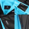 4MonsterSwim Parka with Hood,Quick-Dry Wetsuit Changing Robe Waterproof,Warm Coat Surf Poncho for Water Sport, Beach&Pool (Short Sleeve Black, X-Large) view 2