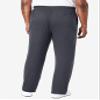 KingSize Men's Big & Tall Lightweight Jersey Open-Bottom Sweatpants - 2XL, Carbon view 2